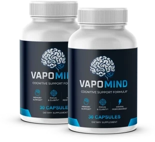 Two VapoMind bottles
